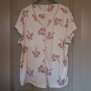 Body Touch Lingerie Classic Collection Pajama Set - Size 2X